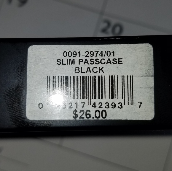 Leather wallet - Picture 3 of 3